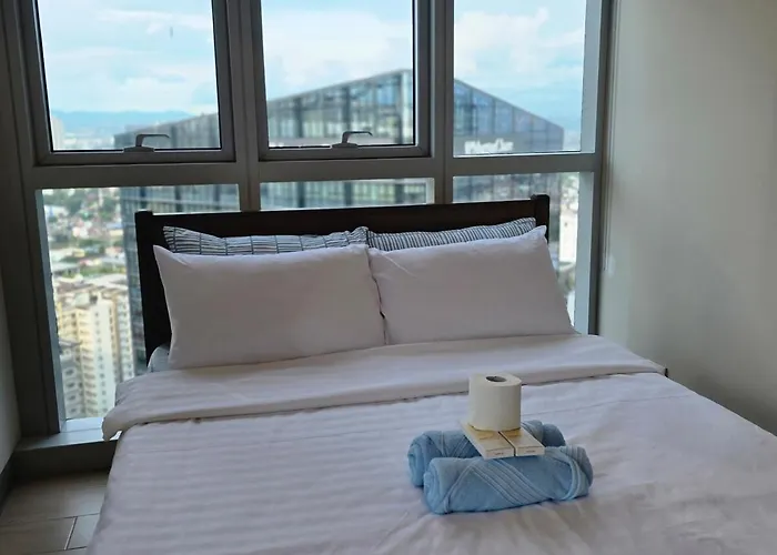 Bgc Uptown Parksuites Luxury Two Bedroom Zen Inspired Unit Steps To Mitsukoshi Grand Hyatt And St Lukes * Manila
