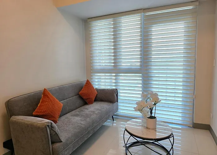 Apartment Bgc Uptown Parksuites Luxury Two Bedroom Zen Inspired Unit Steps To Mitsukoshi Grand Hyatt And St Lukes