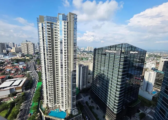Apartment Bgc Uptown Parksuites Luxury Two Bedroom Zen Inspired Unit Steps To Mitsukoshi Grand Hyatt And St Lukes Manila