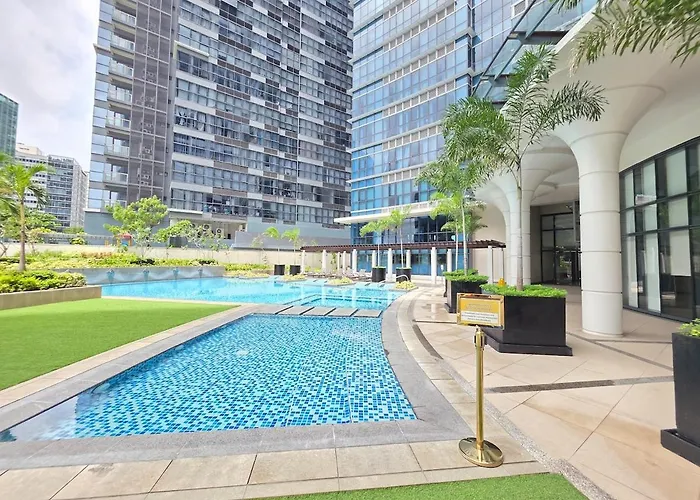 Bgc Uptown Parksuites Luxury Two Bedroom Zen Inspired Unit Steps To Mitsukoshi Grand Hyatt And St Lukes *
