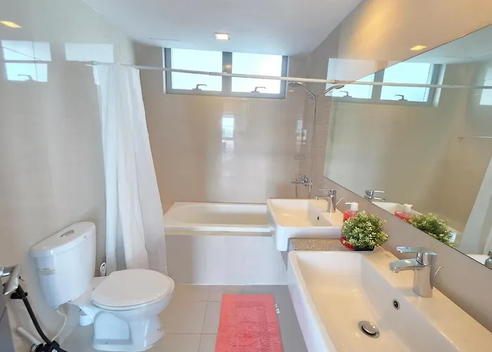 Apartment Bgc Uptown Parksuites Luxury Two Bedroom Zen Inspired Unit Steps To Mitsukoshi Grand Hyatt And St Lukes Manila
