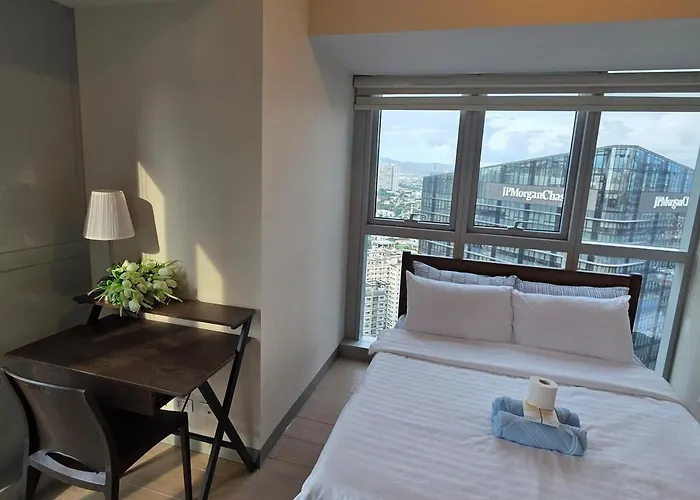 Bgc Uptown Parksuites Luxury Two Bedroom Zen Inspired Unit Steps To Mitsukoshi Grand Hyatt And St Lukes Apartment *